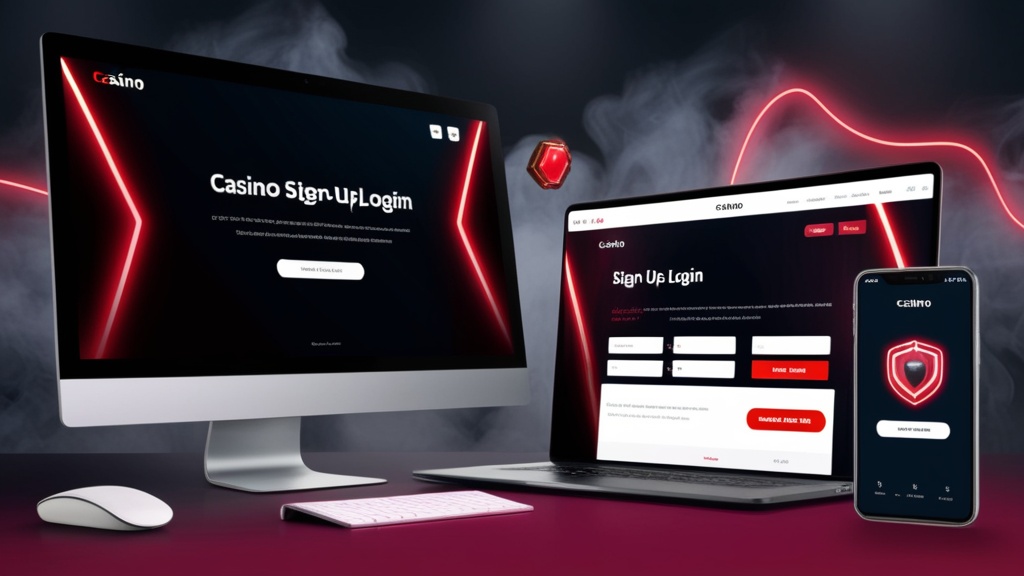 Accesso a Vulkan Vegas da desktop e smartphone in stile casinò